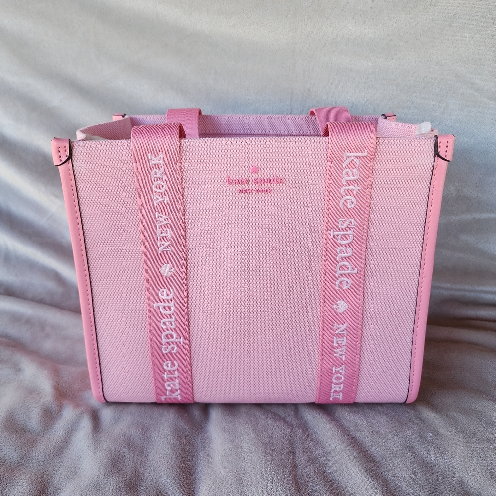 KATE SPADE Kip Canvas Small Tote - Picture 3 of 9